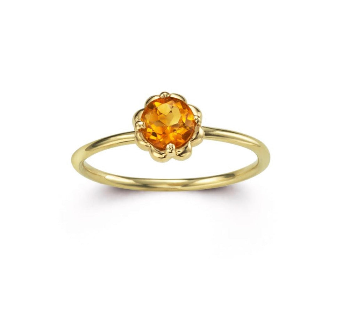 Petite Candy Ring with Citrine