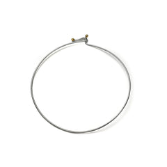Handmade Silver and Gold Torque