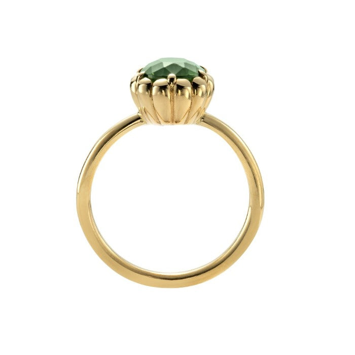 Candy Ring with Green Tourmaline