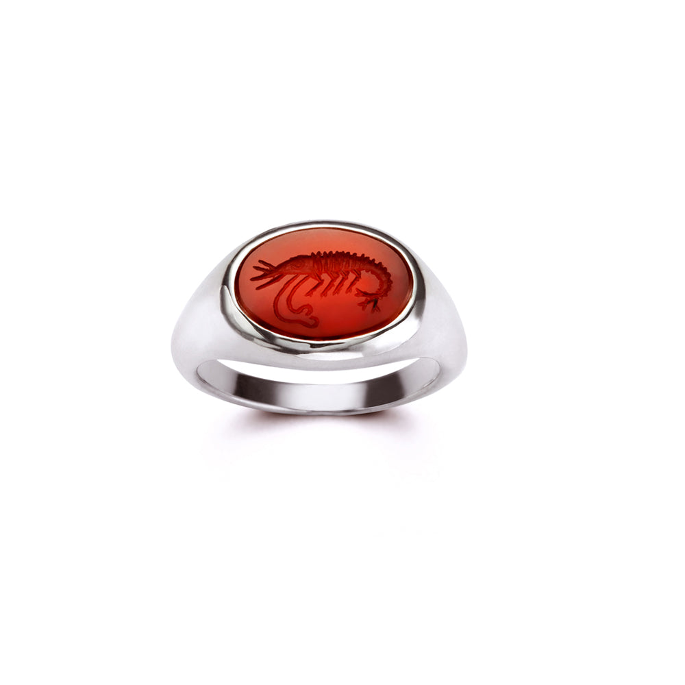 Pinky Signet Ring with Intaglio
