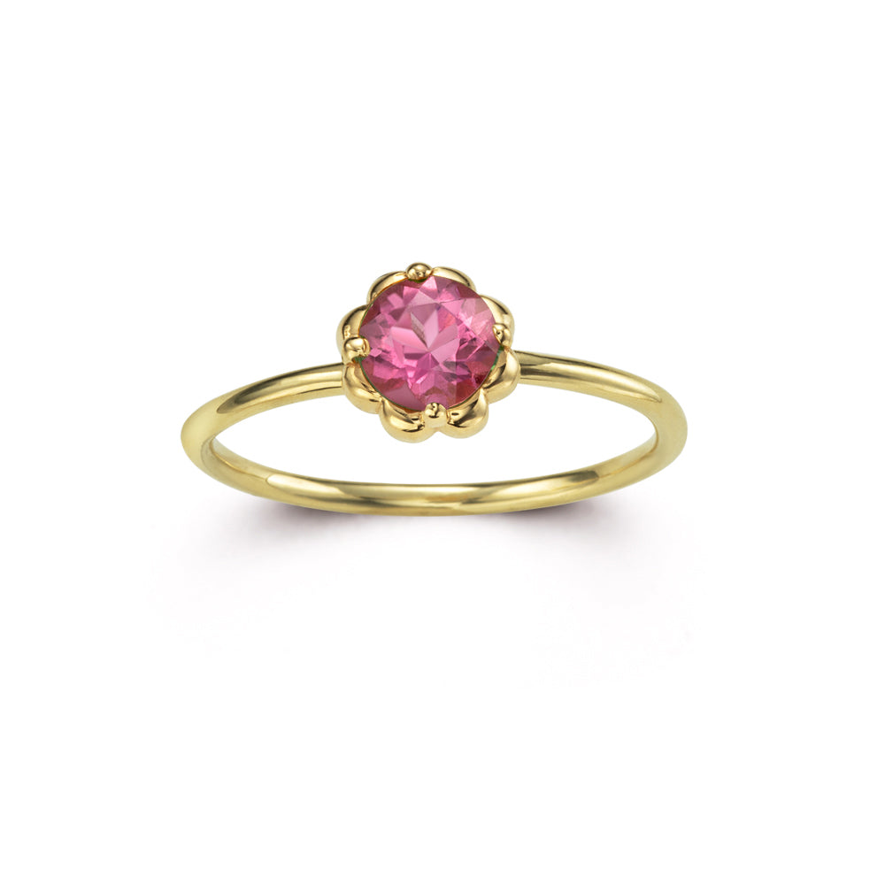 Petite Candy Ring with Pink Tourmaline