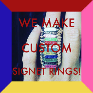 Custom Signet Ring in Gold