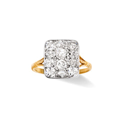 Early Art Deco Diamond Pavé Ring