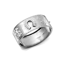 Victorian Silver Horseshoe Cuff