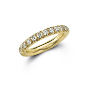 diamonds gold fishtail ring