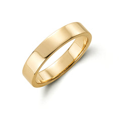 smooth gold band