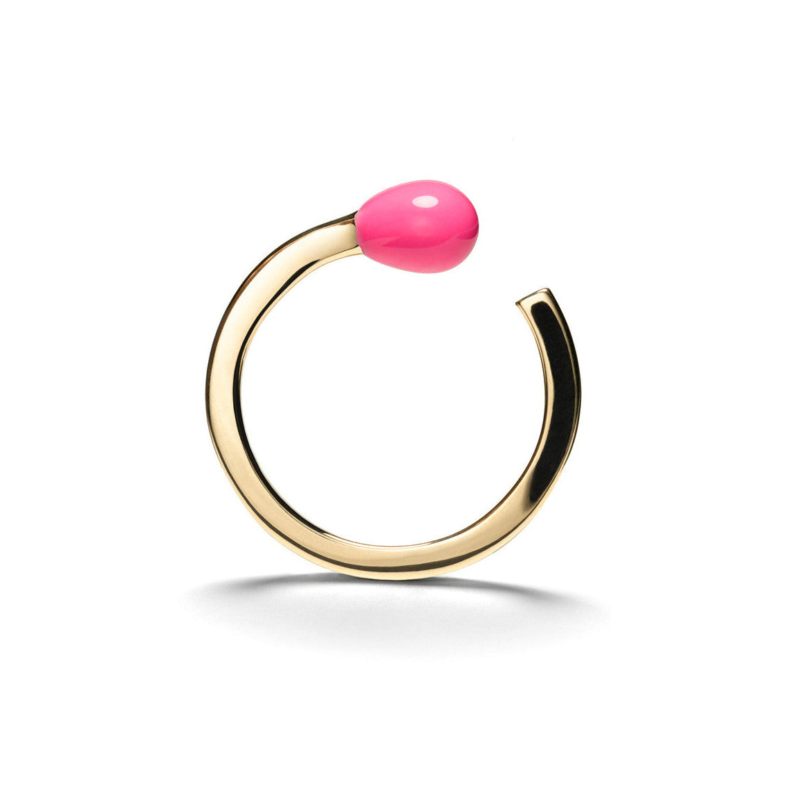 Matchstick Ring with Pink Tip