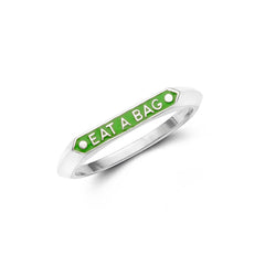 Eat a Bag Signet Ring