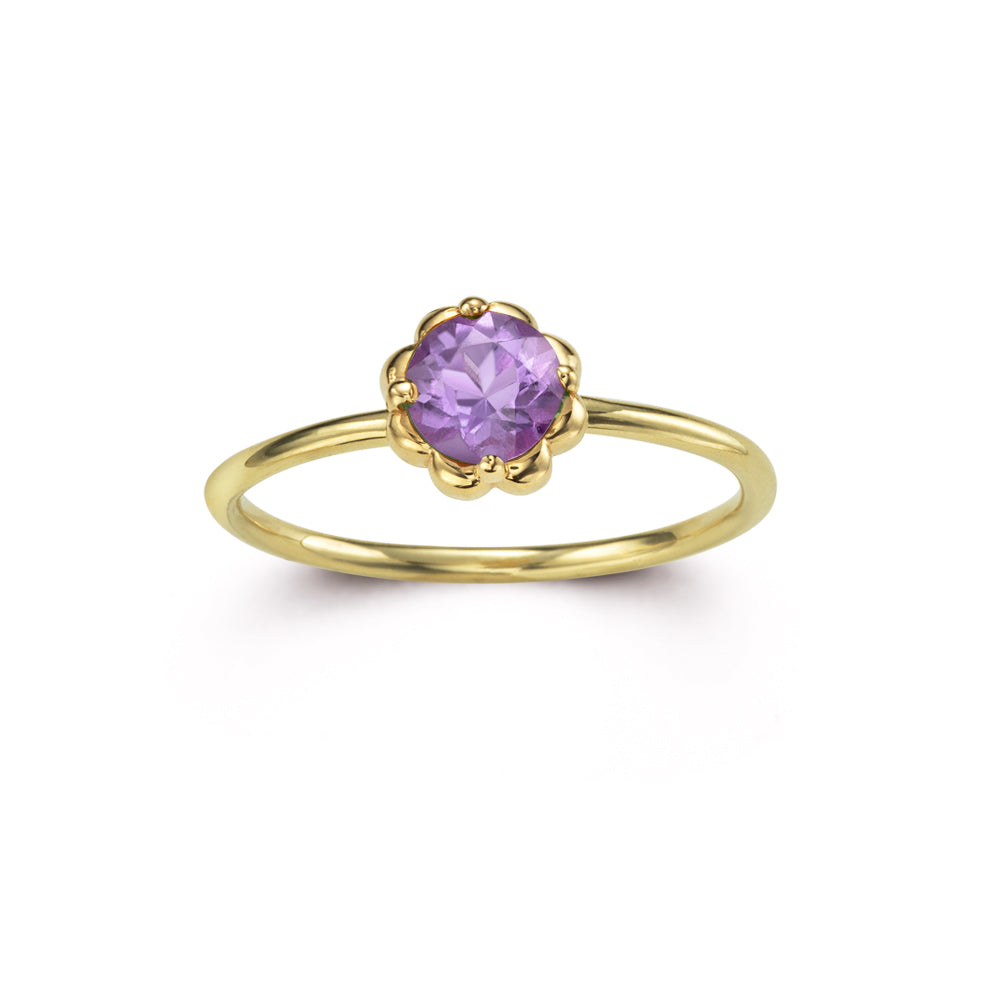 Petite Candy Ring with Lavender Amethyst