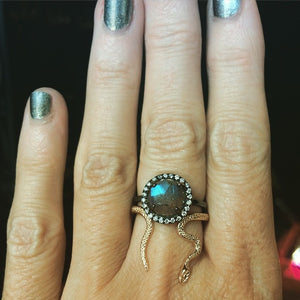 alexandra ring on finger