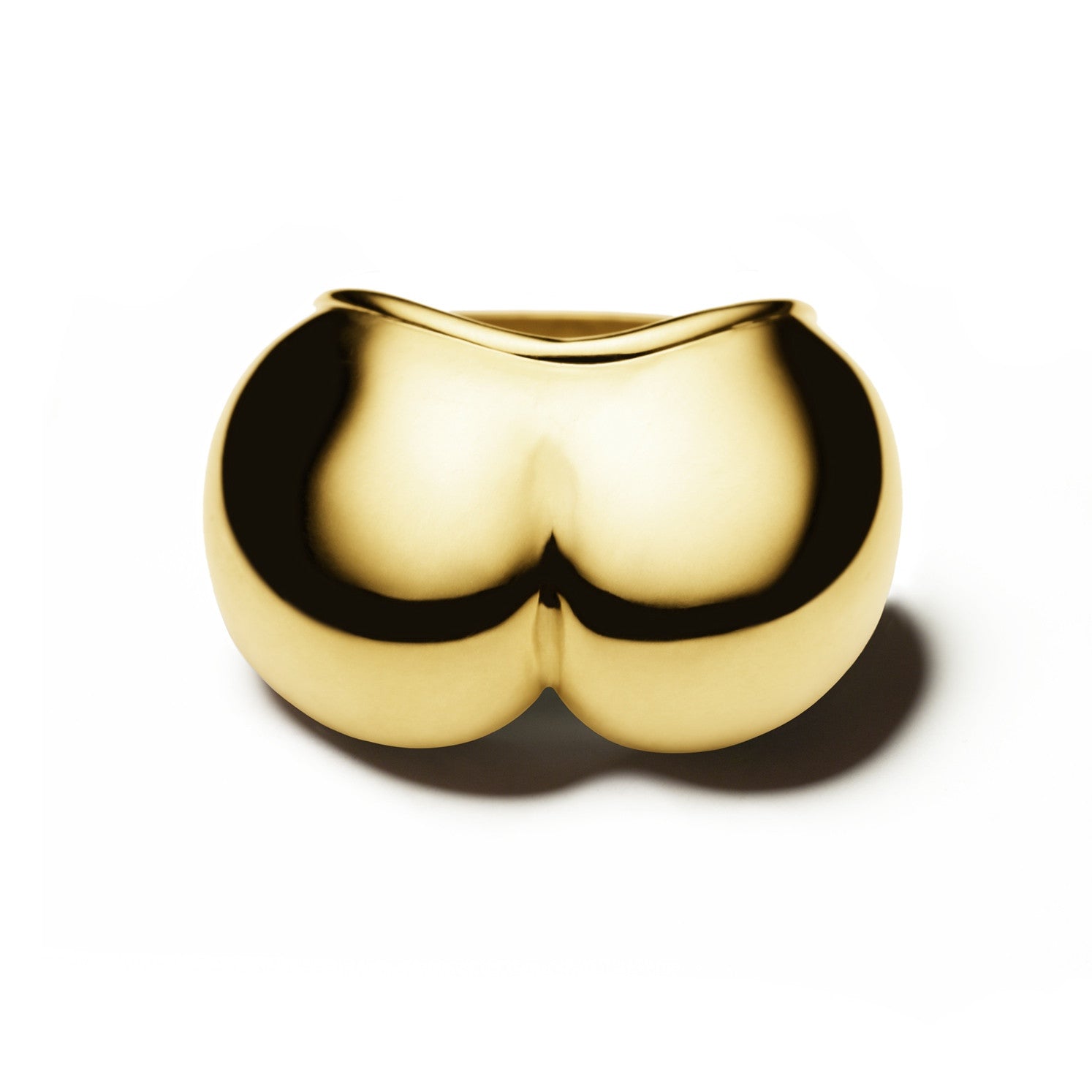 Booty Ring in 18k yellow gold