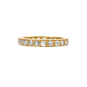 Lori Eternity Ring with rosecut diamonds