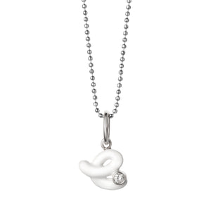 munchkin letter pendant sterling white