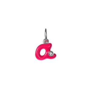 munchkin letter charm neon-pink