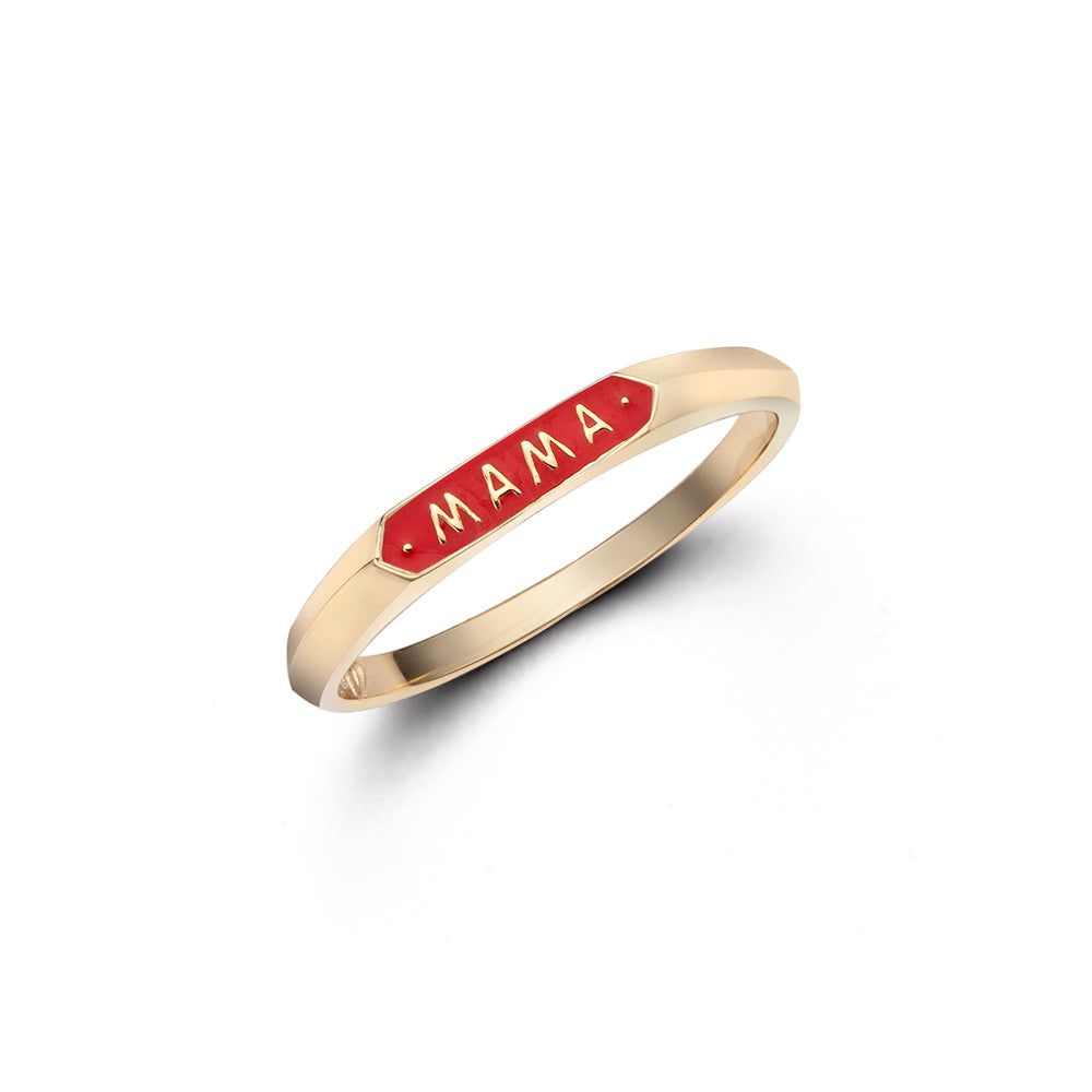 Mama Signet Ring