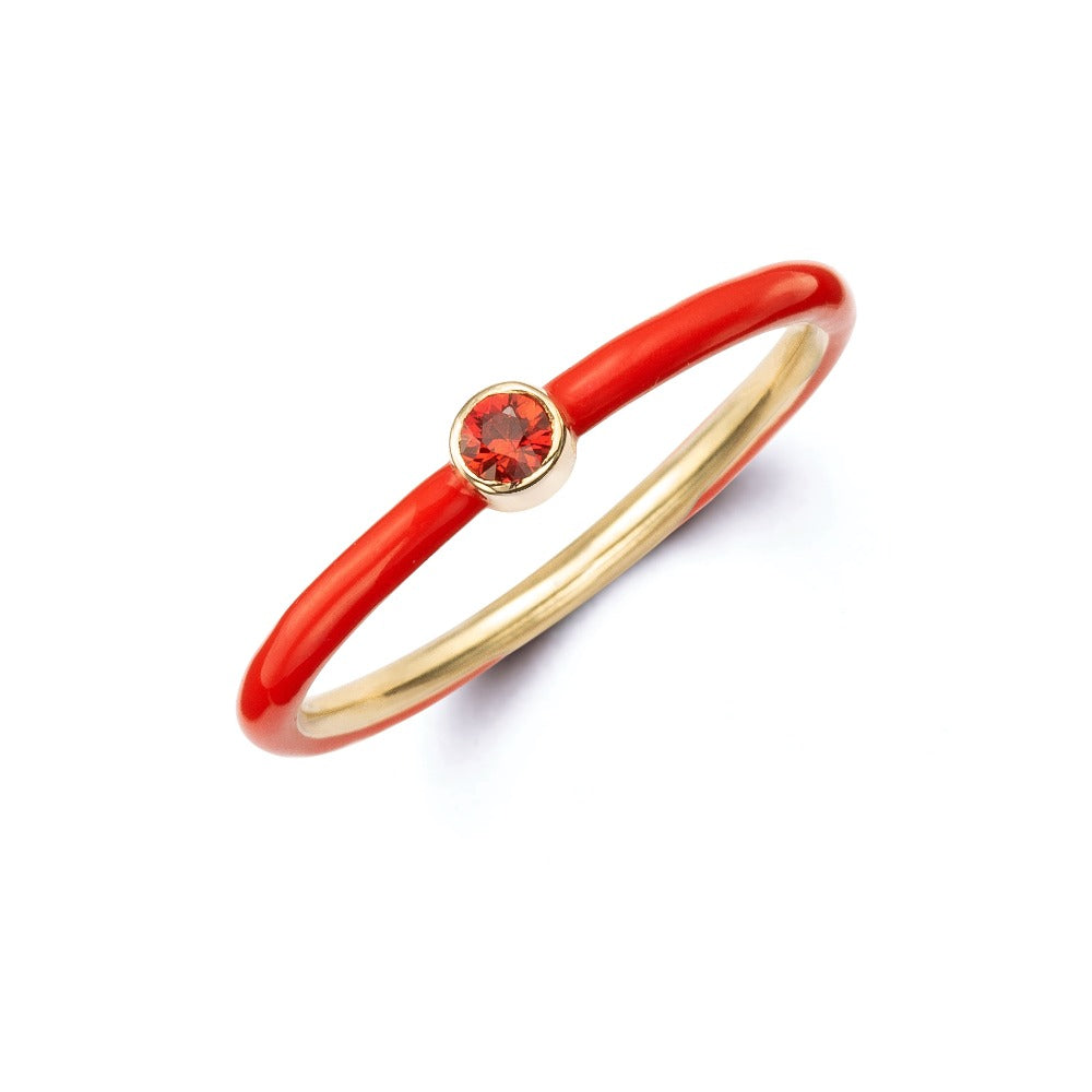 Birthstone Shusi Enamel Band