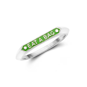 eat-a-bag signet sterling green
