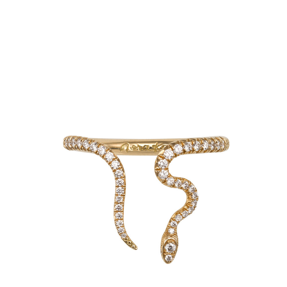 alexandra ring 18k pavé