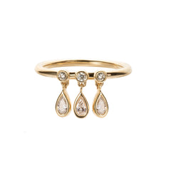 triple dangle ring pear-cut-diamond-drops